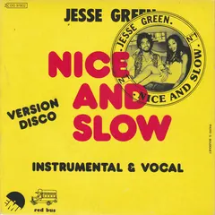 Jesse Green – Nice And Slow (Version Disco) (Vinyl, 7")