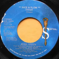 Jesse Green Scepter Records – Nice & Slow (Vinyl, 7")