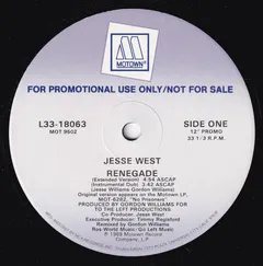 Jesse West – Renegade (Vinyl, 12")