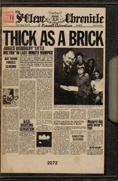 Jethro Tull – Thick As A Brick (Cassette, Album)