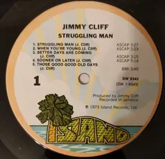 Jimmy Cliff Island Records – Struggling Man (Vinyl, LP)