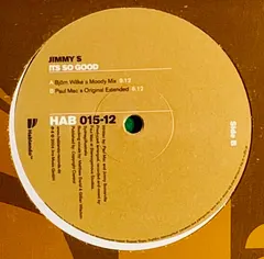 Jimmy S* – It's So Good (Vinyl, 12")