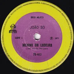 João Só (2) – Menina Da Ladeira (Vinyl, 7")