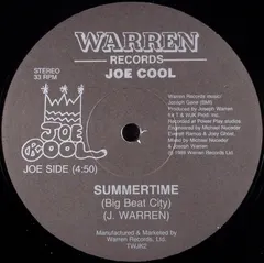 Joe Cool (3) – Summertime (Vinyl, 12")