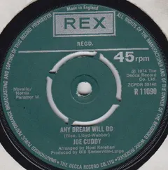 Joe Cuddy – Any Dream Will Do (Vinyl, 7")