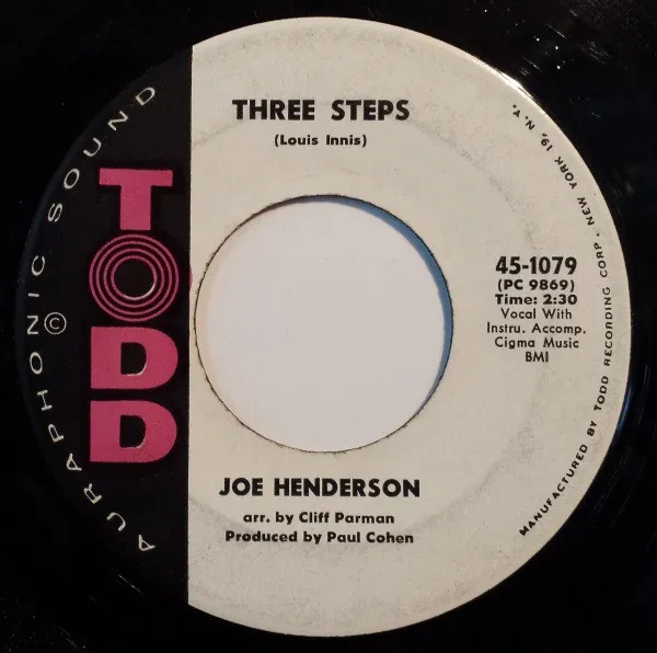 Joe Henderson (2) – Three Steps