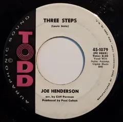 Joe Henderson (2) – Three Steps (Vinyl, 7")