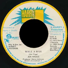 Joe Higgs – Wage A War (Vinyl, 7")