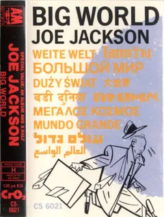Joe Jackson – Big World (Cassette, Album)