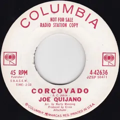 Joe Quijano – Corcovado (Vinyl, 7")
