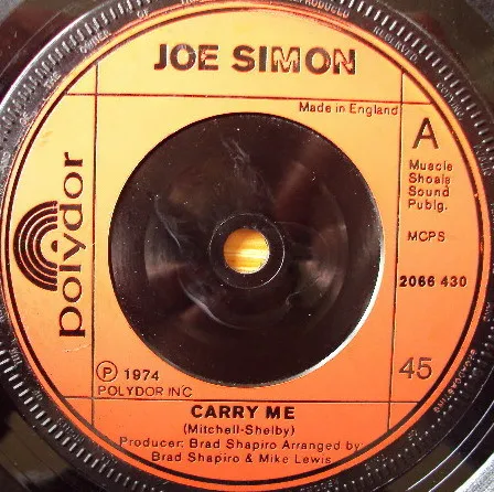 Joe Simon – Carry Me