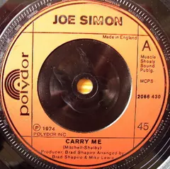 Joe Simon – Carry Me (Vinyl, 7")