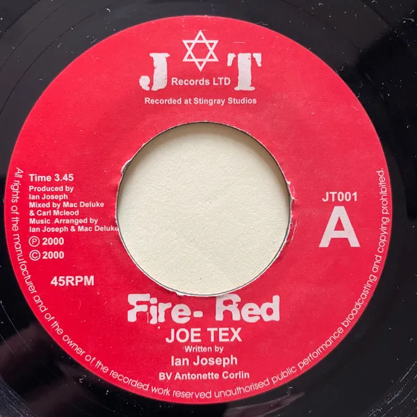 Joe Tex (3) – Fire- Red