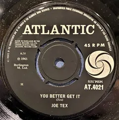 Joe Tex – You Better Get It (Vinyl, 7")