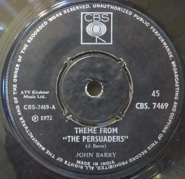 John Barry – Theme From "The Persuaders"