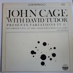 John Cage With David Tudor Everest – Variations IV (Vinyl, LP)