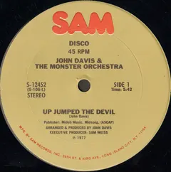 John Davis & The Monster Orchestra – Up Jumped The Devil (Vinyl, 12")