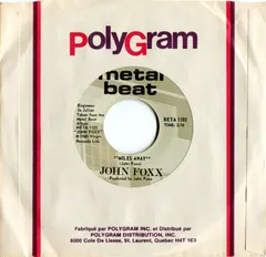 John Foxx Metal Beat – Miles Away (Vinyl, 7")