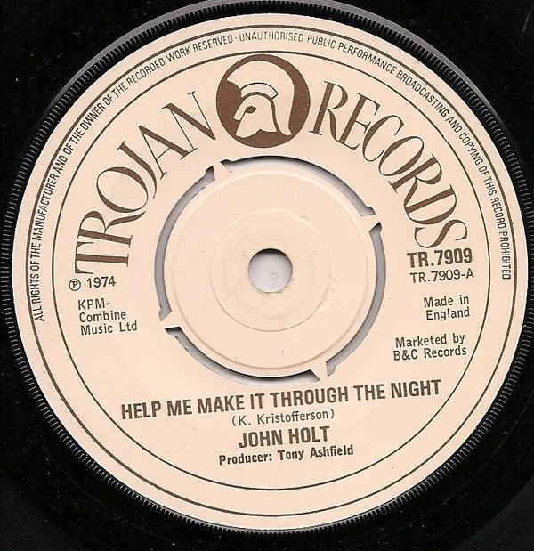 John Holt – Help Me Make It Through The Night