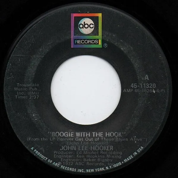 John Lee Hooker – Boogie With The Hook