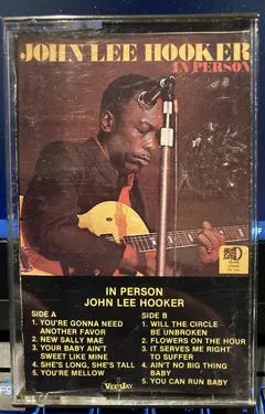 John Lee Hooker – In Person (Cassette, Album)