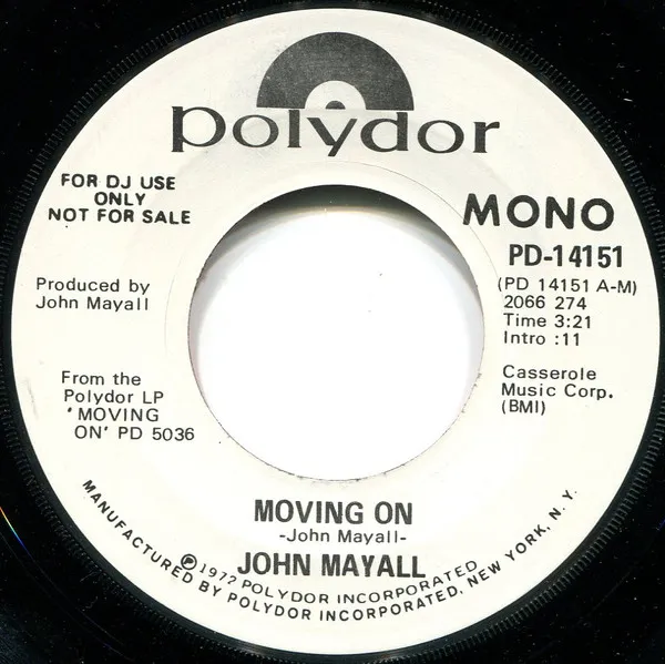 John Mayall – Moving On