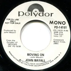 John Mayall Polydor – Moving On (Vinyl, 7")