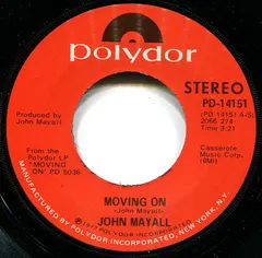 John Mayall – Moving On (Vinyl, 7")