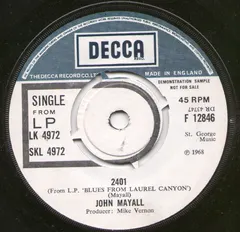 John Mayall Decca – The Bear (Vinyl, 7")