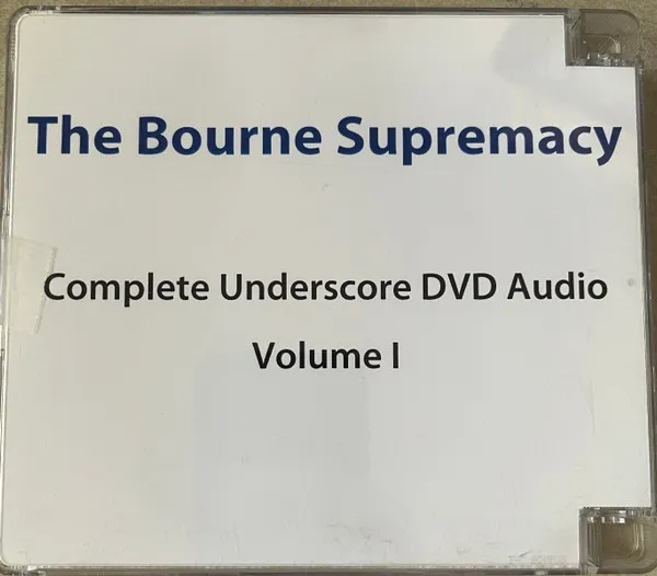 John Powell – The Bourne Supremacy - Complete Underscore
