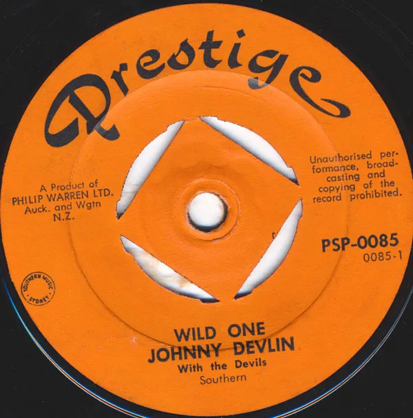 Johnny Devlin With The Devils* – Wild One