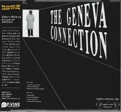 Johnny Griffith – The Geneva Connection (CD, Album)