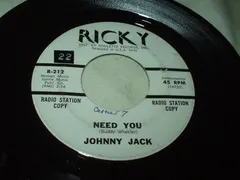 Johnny Jack – Need You (Vinyl, 7")