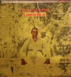 Johnny Mathis Leico Record – Love Is Blue (Vinyl, LP)