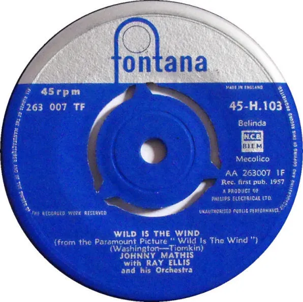 Johnny Mathis – Wild Is The Wind