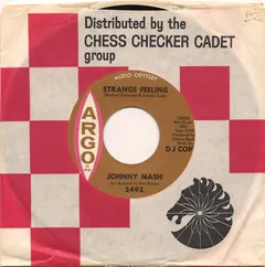 Johnny Nash – Strange Feeling (Vinyl, 7")