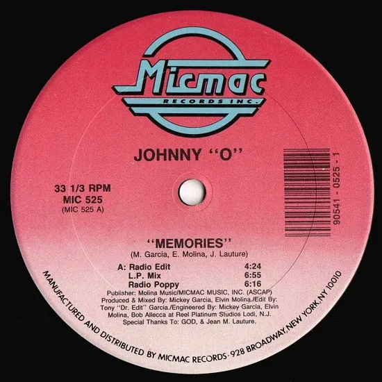 Johnny "O"* – Memories