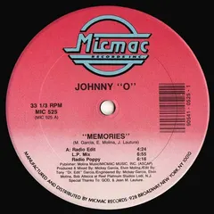 Johnny "O"* – Memories (Vinyl, 12")