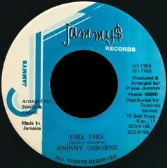 Johnny Osborne* – Fire Fire (Vinyl, 7")