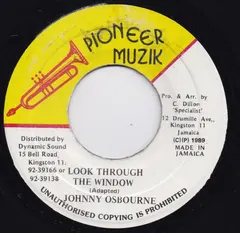 Johnny Osbourne – Look Through The Window (Vinyl, 7")