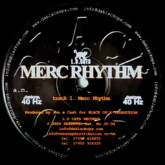 Jon E Cash – Merc Rhythm / Merc 44 (Vinyl, 12")