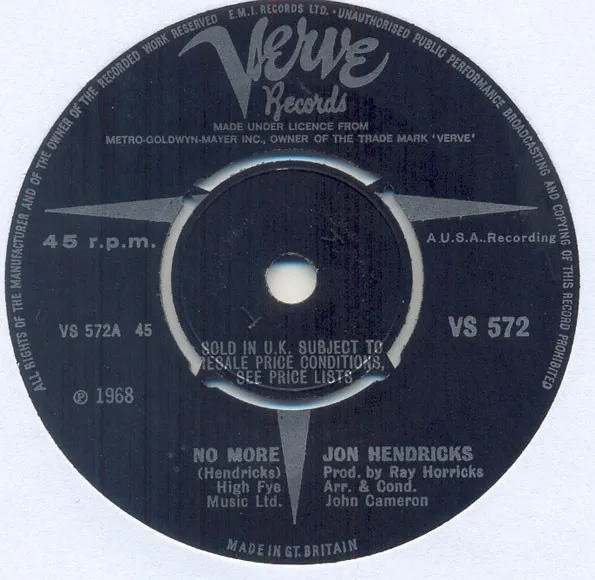 Jon Hendricks – No More