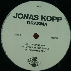 Jonas Kopp – Drasma (Vinyl, 12")
