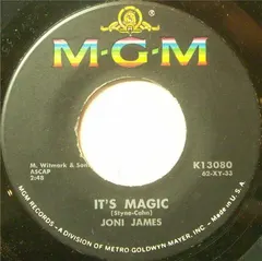 Joni James – It's Magic / Tender And True (Vinyl, 7")