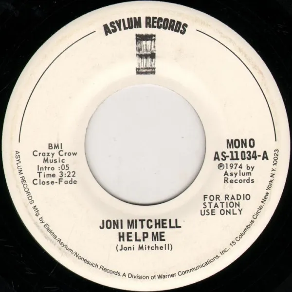 Joni Mitchell – Help Me