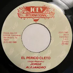 Jorge Alejandro – El Perico Cleto (Vinyl, 7")