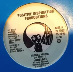 Josiah* – Reggae Music (Vinyl, 7")