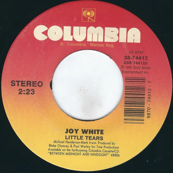 Joy White* – Little Tears