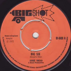 Judge Dread Big Shot – Big Six (Vinyl, 7")