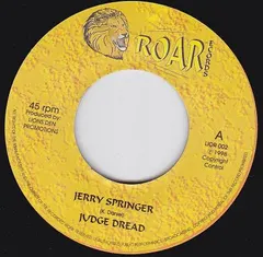 Judge Dread* – Jerry Springer (Vinyl, 7")